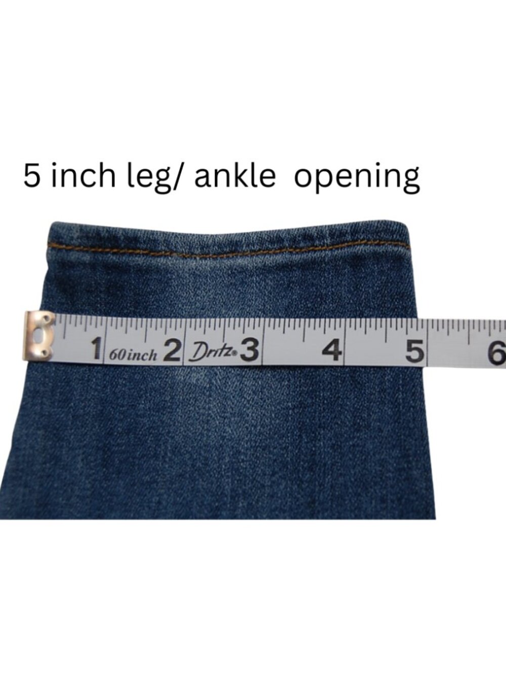 Driftwood Jackie Skinny Jeans W25 L28   Medium Wash Stretch Ankle Denim Boutique - Picture 9 of 15